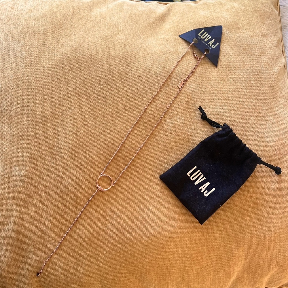 Luv AJ Rose Gold Necklace